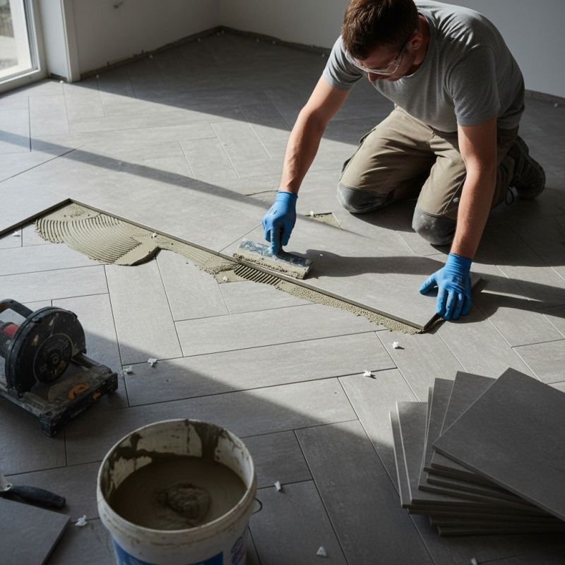 Porcelain Tile Installation